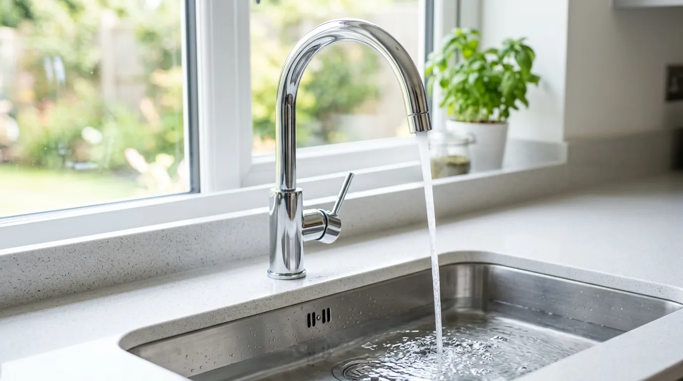 Local Plumbing Master Pros same day plumber fixing a faucet in Pinehurst, NC